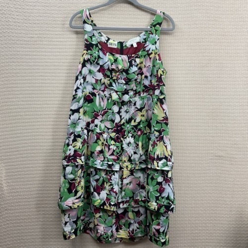 Anthropologie Moulinett Soeurs Vetements Floral Tiered Midi Dress Women 12 China
